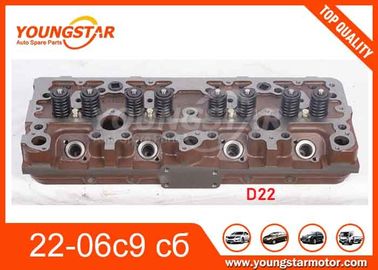Casting Iron Engine Cylinder Head Assy Untuk Mobil Rusia Yamz CMD-22 22-06с9 c6 CMD 22 CMD 23 23-06C9 C6