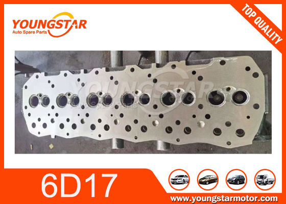 Casting Iron 6D17 8.2l Engine Cylinder Head Untuk Mitsubishi