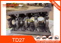 Blok Silinder Mesin Diesel Besi 8V / 4 CYL Untuk NISSAN TD27