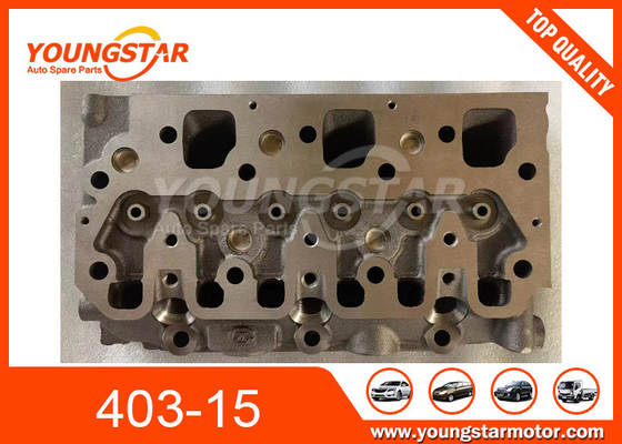 PERKINS 403-15 CYLINDER HEAD DENGAN 4 lubang dan 2 lubang
