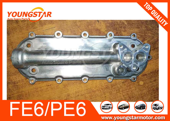 Aluminium Oil Cooler Cover FE6 PE6 Engine Oil Cooler Housing