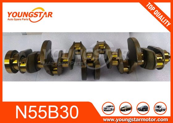 Baja paduan N55B30 Motor Crankshaft Untuk BMW OEM 11217580483