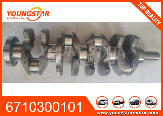 6710300201 Motor Crankshaft Untuk Ssangyong KORANDO D20F Dengan Gear