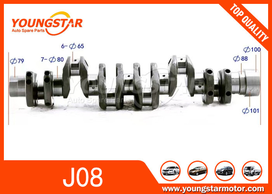 J08E J08C SK330-8 SK350-8 13411-2241 Crankshaft Untuk Hino