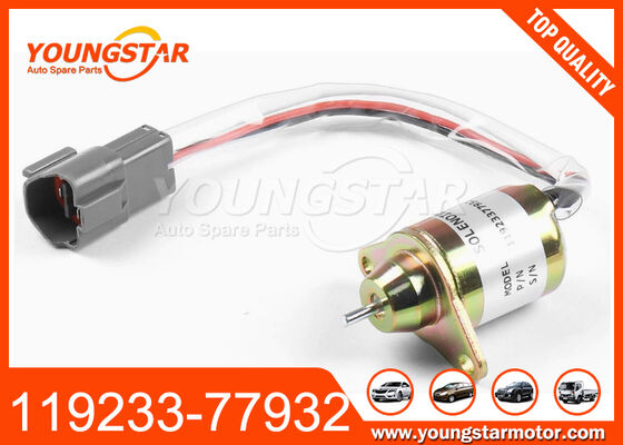 Solenoid Stop 119233-77932 untuk Yanmar 2TNV70 3TNM72 3TNV74F