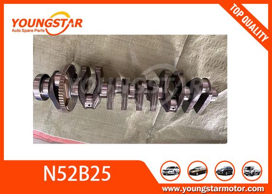 Crankshaft bahan baja tempa OEM 11210402531 untuk Mesin N52B25