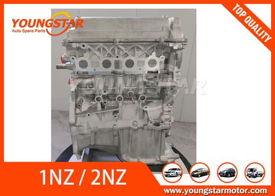 Perakitan Blok Panjang Mesin Baru Untuk Toyota 1NZ-FE 2NZ-FE Dengan Jaminan 60000kms Dan Konstruksi Aluminium
