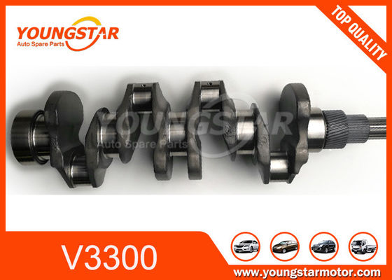 Pengecoran Besi KUBOTA V3300 Crankshaft Mesin Kecil