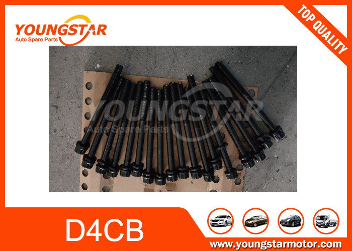 Kit Bolt Kepala Silinder Untuk Hyundai D4CB 2.5L M12 / 125 * 153 18 PCS