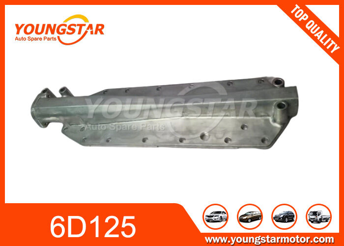 Tutup Oil Cooler 6150-61-2123 untuk Komatsu Engine 6D125 dengan Jaminan 60000KMS