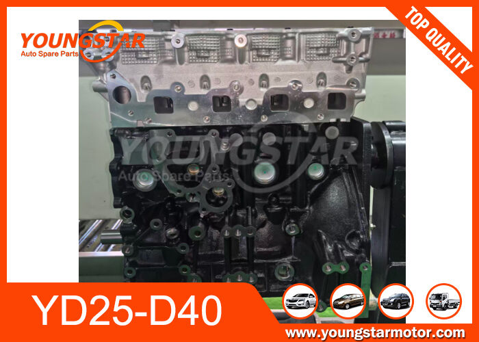 Mesin Untuk NISSAN YD25 DCi D40 2.5 LTR Kualitas OEM YD25-D40