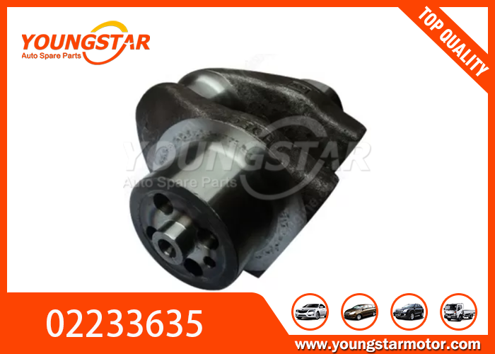 F1L511 Crankshaft OEM Standar Baja Duktil QT800-6 baja paduan tempa 39Cr5V untuk Mesin Deutz F1L511