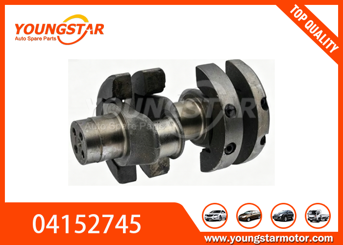 F2L511 04152745 Crankshaft Diesel Air-Cooled Dua Silinder untuk Mesin Traktor Deutz