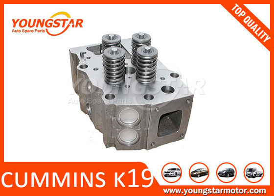 Cummins Mesin Diesel Kepala Silinder Assy K19 3811985 BESI Bahan
