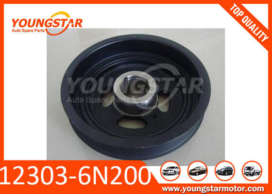 Crankshaft Pulley Harmonic Balancer untuk Nissan QR20DE QR25 OEM 12303-6N200 Ukuran Ext¢148 Lubang¢43 Tinggi87.7