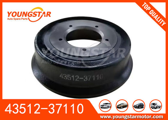Drum rem 43512-37110 untuk TOYOTA 14B dan HINO 300-SERIES 2 Generasi-5 8.5T dengan OEM Fitting