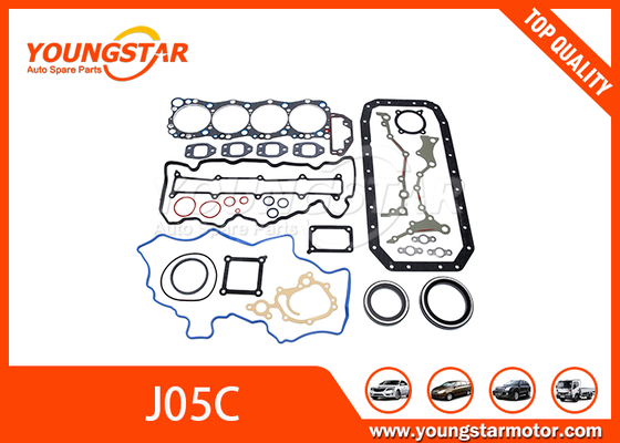 Set Gasket Lengkap OEM 04010-0689 untuk Mesin Hino J05C dengan bahan tahan panas
