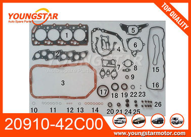 Bahan Baja 20910-42C00 Set Lengkap Gasket Untuk Hyundai D4BB Berperforma Tinggi