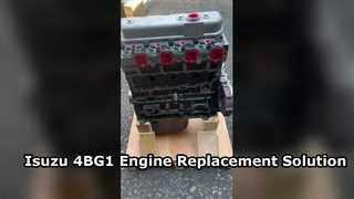 Perakitan Blok Panjang Mesin Diesel Isuzu 4BG1 4.3L