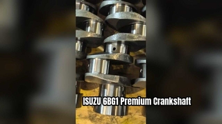 ISUZU 6BG1 Crankshaft 1123104480 Baja Kekuatan Tinggi